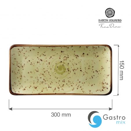 Talerz prostokątny Olive, 300x150mm | 769669 FINE DINE 