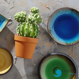  Talerz o organicznym kształcie Lazur, 270x190mm| 769799 FINE DINE