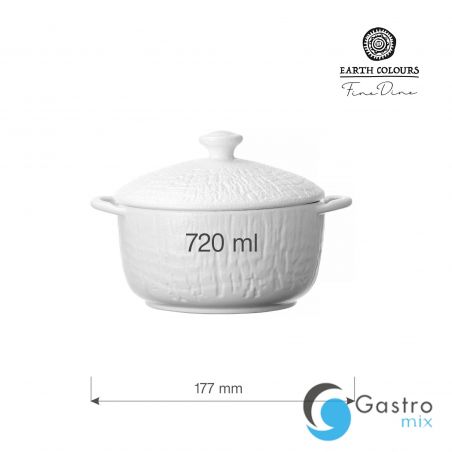 Miska na zupe z pokrywka Nordic, 140mm | 769867 FINE DINE 