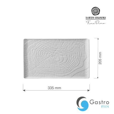 Talerz prostokątny 335x205mm Nordic| 769881 FINE DINE 