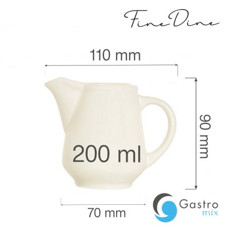 Mlecznik Crema 200 ml | 770252 FINE DINE 