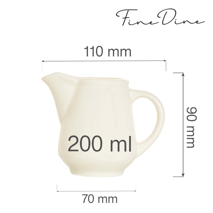 Mlecznik Crema 200 ml | 770252 FINE DINE