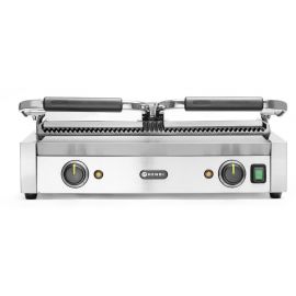  Grill kontaktowy podwójny-góra i dół ryflowane | 263709 hendi