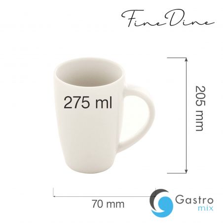 Kubek Paris Crema 275 ml | 770412 FINE DINE 