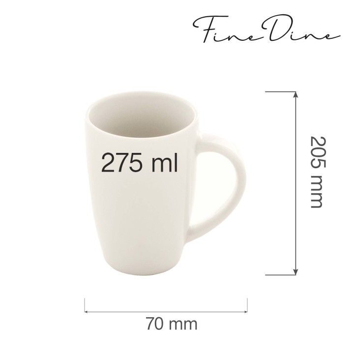 Kubek Paris Crema 275 ml | 770412 FINE DINE