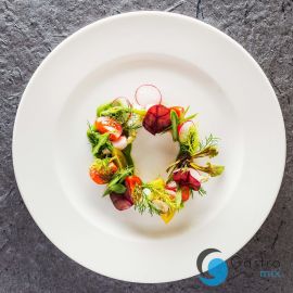  Talerz płytki Crema 200 mm | 770573 FINE DINE