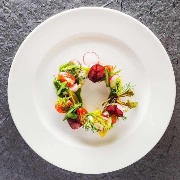 Talerz płytki Crema 270 mm | 770597 FINE DINE
