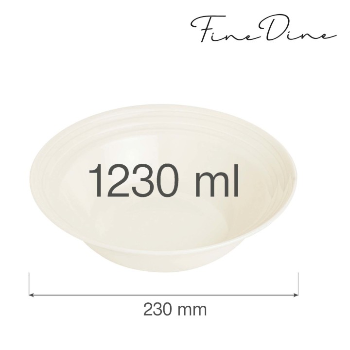 Miska Crema 230 mm | 770627 FINE DINE