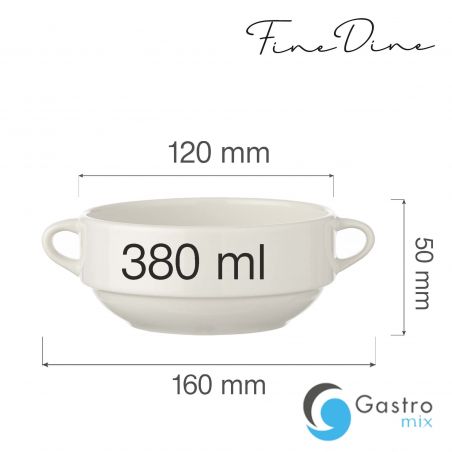Bulionówka Crema 380 ml | 770771 FINE DINE 