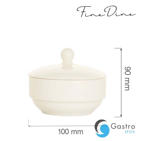 Cukiernica z pokrywka Crema | 770832 FINE DINE 