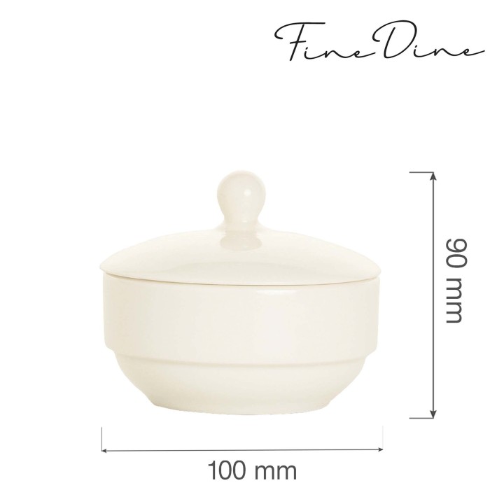 Cukiernica z pokrywka Crema | 770832 FINE DINE
