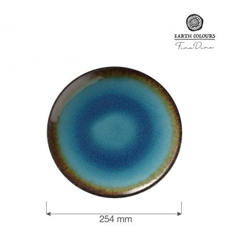 Talerz płytki Lazur 254 mm |  772805 FINE DINE 