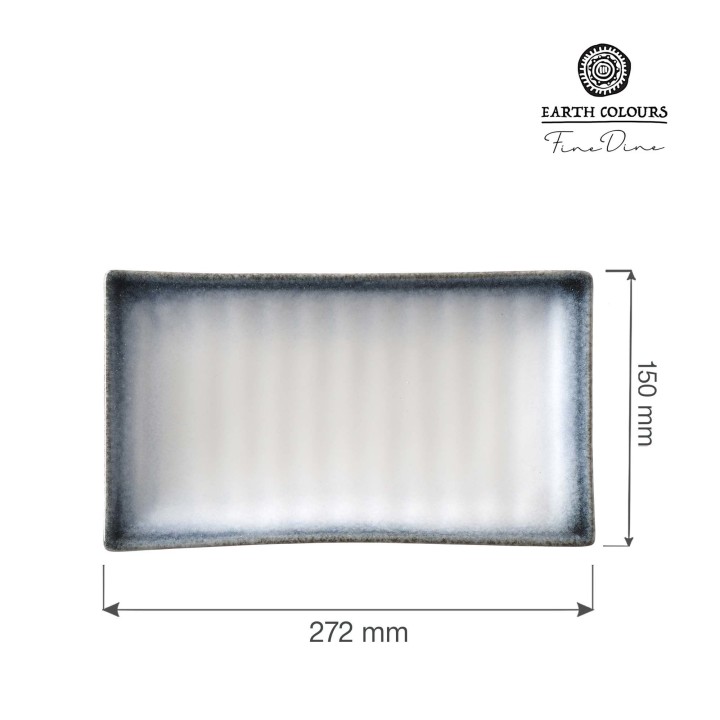 Półmisek prostokątny Silk 272x150 mm | 774717 FINE DINE
