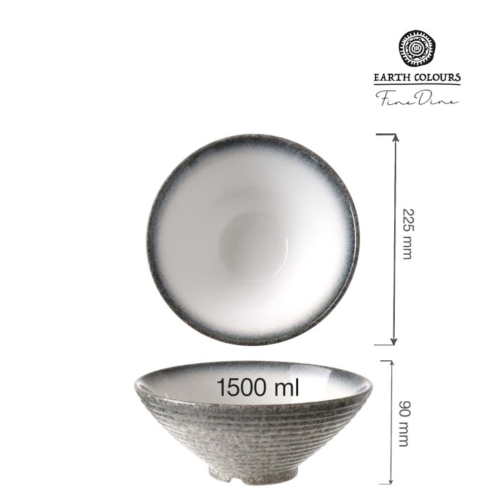 Miska stożkowa Silk 225 mm | 774724 FINE DINE
