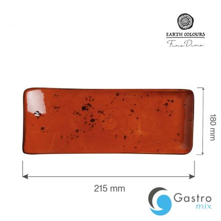 Talerz serwingowy Dahlia 215x180 mm | 778364 FINE DINE 