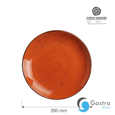 Talerz płytki Dahlia 260 mm | 778418 FINE DINE 