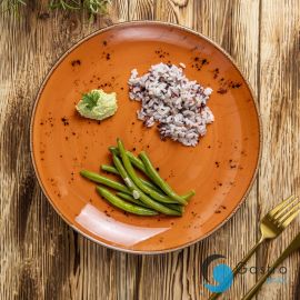  Talerz o organicznym kształcie Dahlia 350x210 mm | 778456 FINE DINE