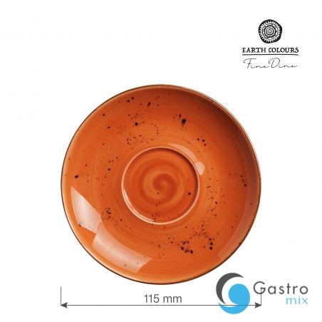 Spodek do espresso Dahlia 115 mm | 778494 FINE DINE 