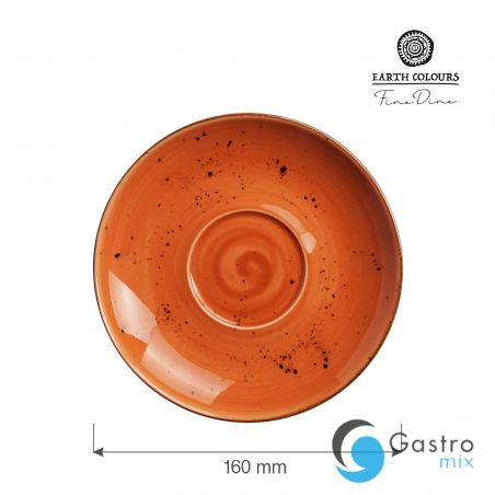 Spodek do cappuccino Dahlia 160 mm | 778517 FINE DINE 