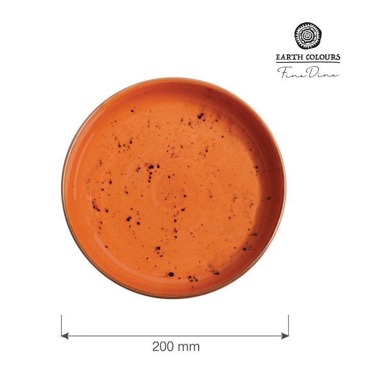 Miska płytka Dahlia 200 mm | 778821 FINE DINE