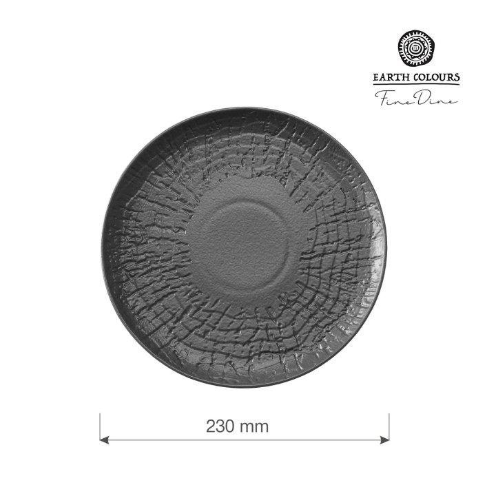Talerz płytki Crust 230 mm | 779347 FINE DINE