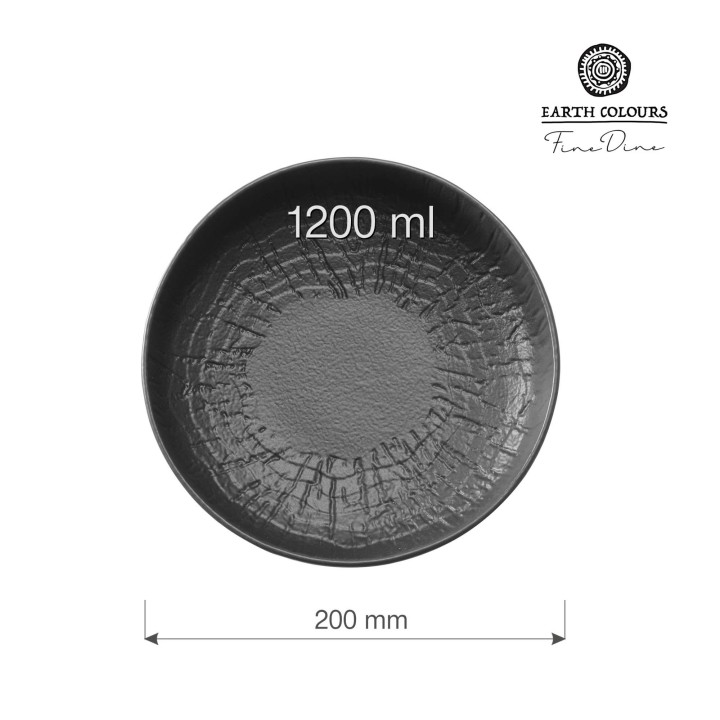 Miska płytka 200 mm Crust  | 779378 FINE DINE
