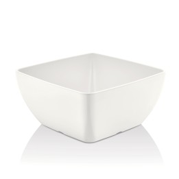 Miska kwadratowa z melaminy do ekspozytora 171578, biała, 125x125x(h)65 mm| 779620 FINE DINE