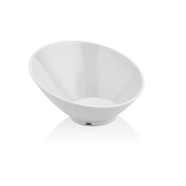 Miska skośna z melaminy, biała, 233x(h)125 mm| 779705 FINE DINE