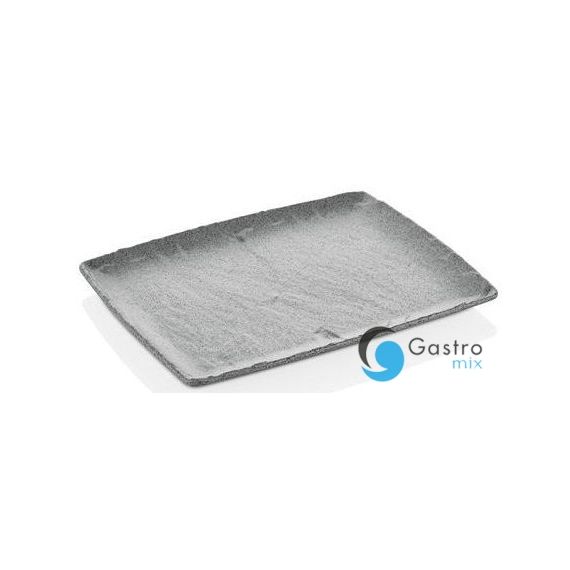 Półmisek z melaminy Rock, szary, GN 1/2, 265x325mm | 562376 FINE DINE 