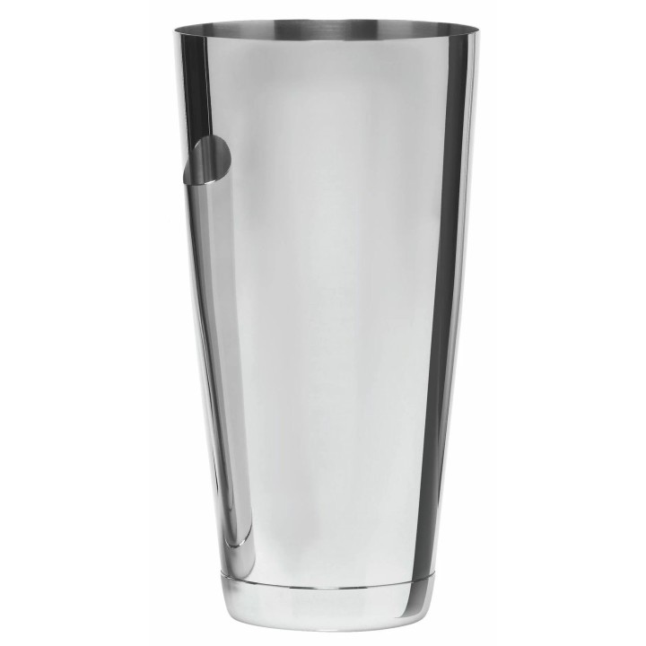 Shaker bostoński jednoelementowy ze stali nierdzewnej - 0,8 l - BAR PROFESSIONAL| BPR-08C tom-gast