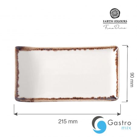 Talerz serwingowy Vanilla 215x90 mm | 781081 FINE DINE 