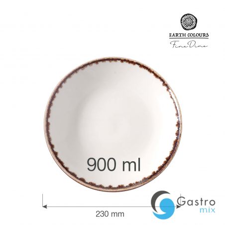 Talerz głęboki coupe Vanilla 230 mm | 781173 FINE DINE 