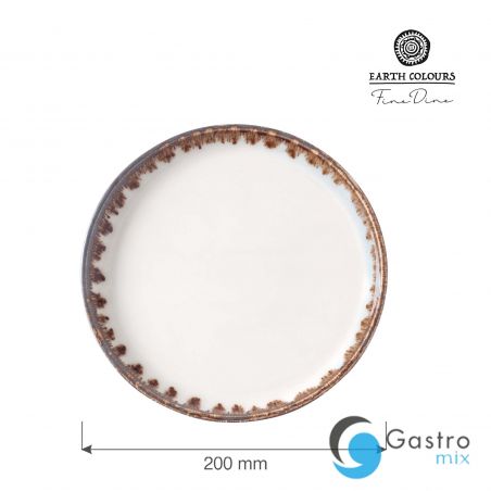 Miska płytka Vanilla 200 mm | 781470 FINE DINE 