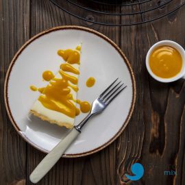  Talerz prezentacyjny Vanilla 270x240 mm | 781623 FINE DINE