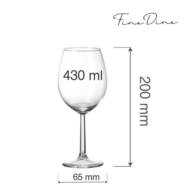 Kieliszek 430ml do wina Volare Banquet| 781852 FINE DINE
