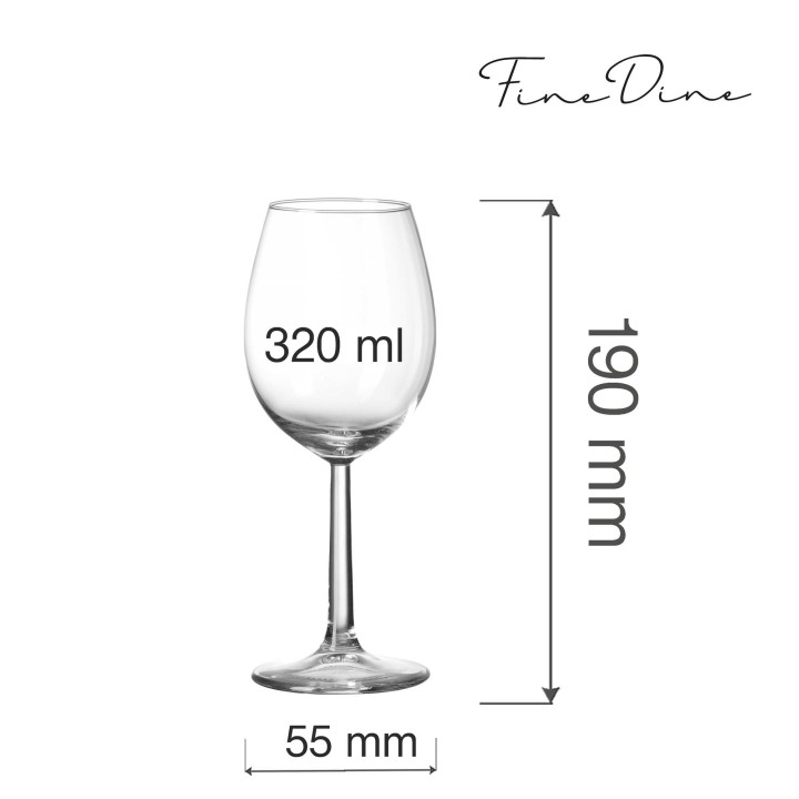 Kieliszek 320ml do wina Volare Banquet| 781869 FINE DINE