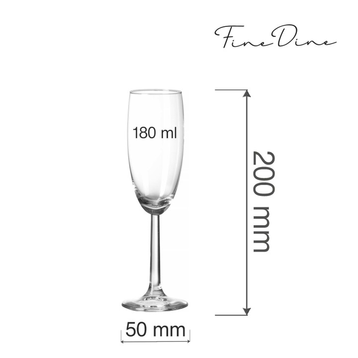 Kieliszek 180ml do szampana Volare Banquet| 781876 FINE DINE