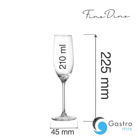 Kieliszek 210ml do szampana Cantare | 781937 FINE DINE 
