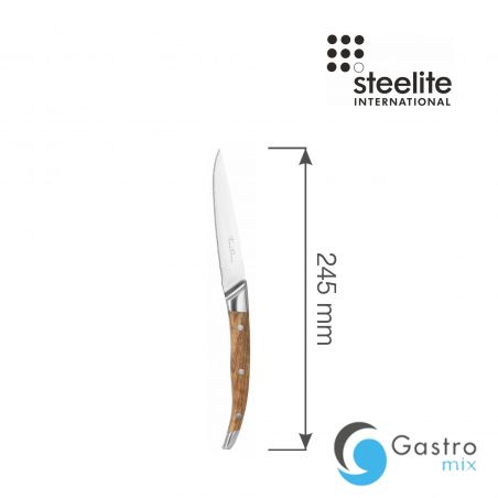 Nóż do steków i pizzy Mykonos - zestaw 6 szt | 782866 fine dine 