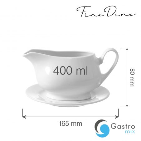 Spodek Bianco 200 mm - BEZ SOSJERKI 799185  | 799192 FINE DINE 