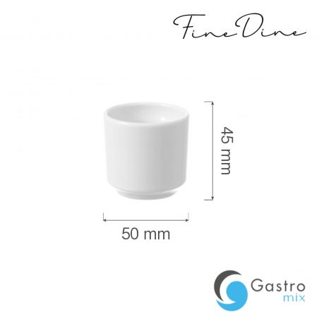 Kieliszek do jajka Bianco | 799253 FINE DINE 
