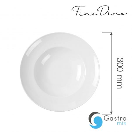 Talerz do pasty Bianco 300 mm | 799413 FINE DINE 