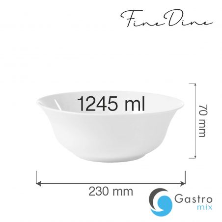 Miska Bianco 230 mm | 799475 FINE DINE 