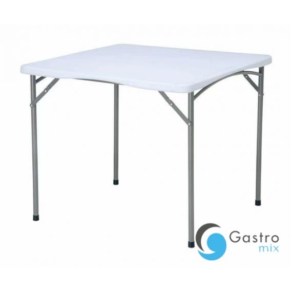 Stół cateringowy kwadratowy, składany, o wym. 870x870x740 mm | 810347 FINE DINE 