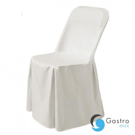 Pokrowiec na krzesło Excellent biały | 813096 FINE DINE 