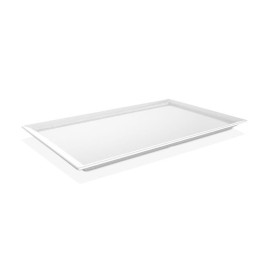 Taca GN 1/3 z melaminy, biała | 870754 FINE DINE