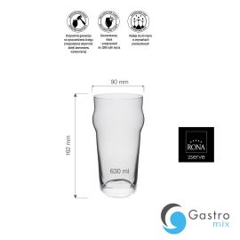  Szklanka 630ml do piwa Pinta | 48221900 FINE DINE