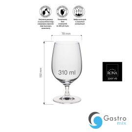  Kieliszek/pokal 310ml  do wody Edition| 60501100 FINE DINE
