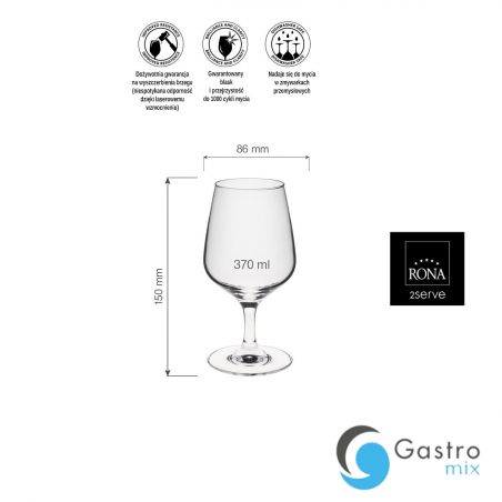 Kieliszek/ pokal 370ml do wody Martina| 62751100 FINE DINE 