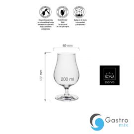  Kieliszek 200ml degustacyjny single malt whiskey| 66973200 FINE DINE